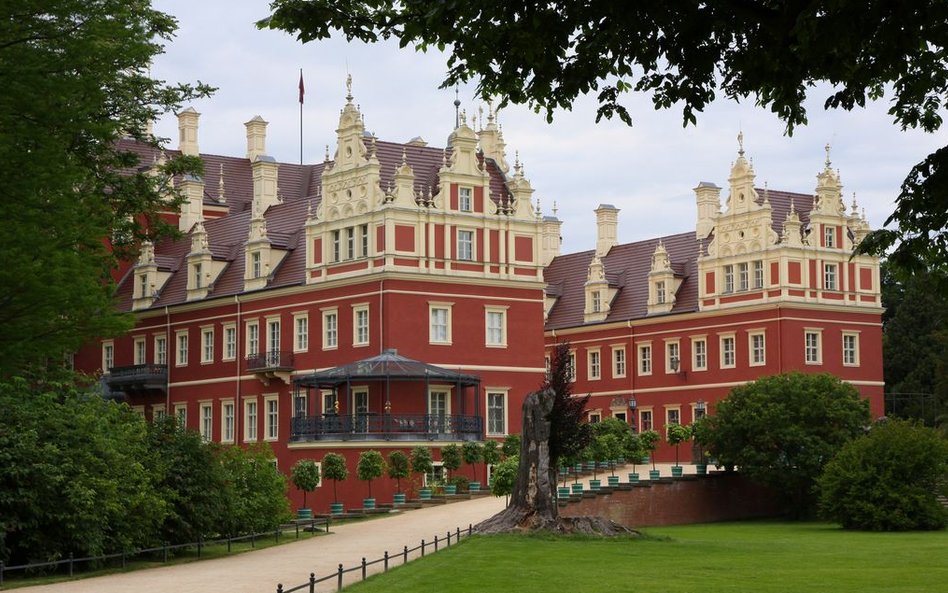 Zamek w Parku Mużakowskim.