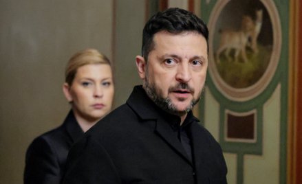 Prezydent Ukrainy Wołodymyr Zełenski