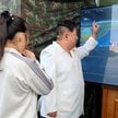 Kim Dzong Un wraz z córką obserwował test nowej, północnokoreańskiej broni