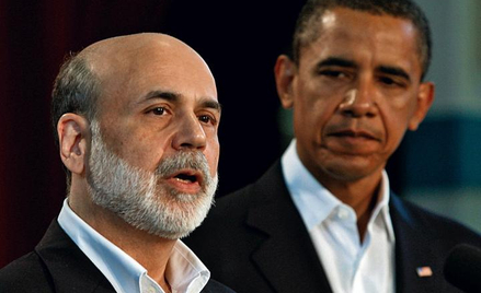 Ben Bernanke zyskał wsparcie Baracka Obamy (fot: Jason Reed)