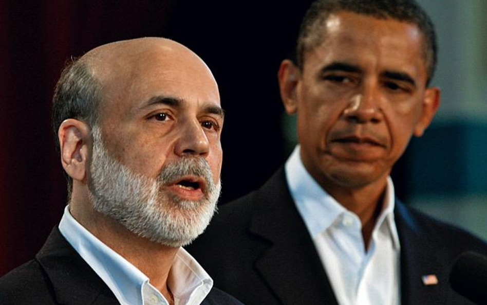 Ben Bernanke zyskał wsparcie Baracka Obamy (fot: Jason Reed)