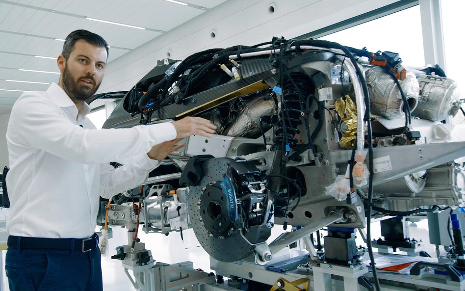 Chiron, jak mówi Mate Rimac, jest pojazdem o wyjątkowej wartości i złożoności, który ma wciąż jeździ