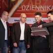 Zdobywcy nagrody Grand Press 2007 w kategorii News. Drugi od prawej – Leszek Kraskowski