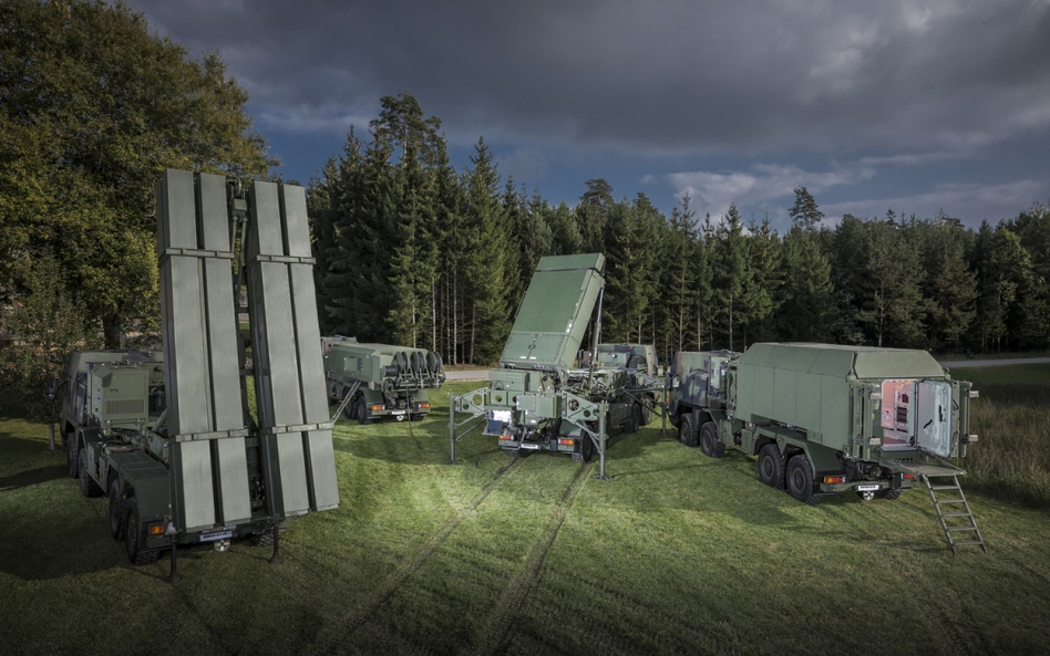 Zestaw elementów systemu TLVS oferowanych przez konsorcjum Lockheed Martin i MBDA. Fot. MBDA Deutsch