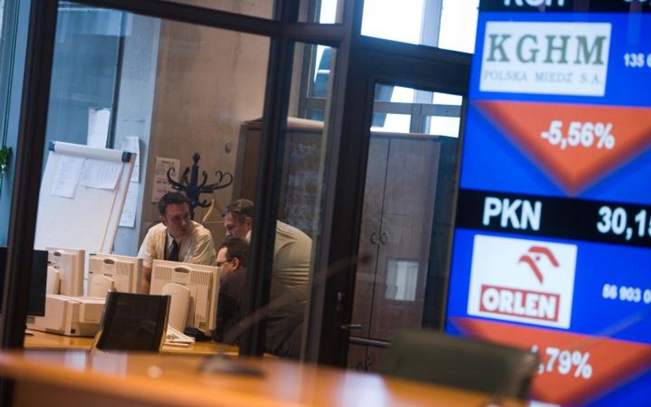 GPW w dół po aktualizacji planu prywatyzacji