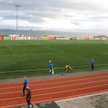 Islandia - boisko ze sztuczną trawą nad oceanem (aglomeracja Reykjaviku)