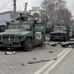 Rosyjskie pojazdy zniszczone w Charkowie