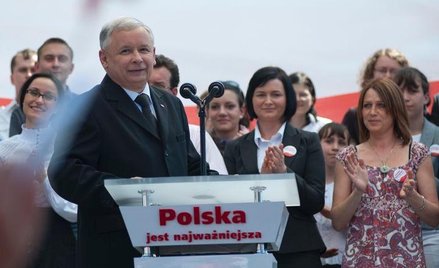 Kaczyński rusza pociągiem do wyborców