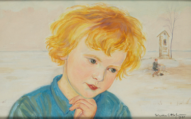 Portret dziewczynki z 1931 roku ma wycenę 22-30 tys. zł.