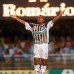 Romario w barwach Fluminese po zdobyciu bramki na stadionie Maracana w meczu z klubem America, 2004 