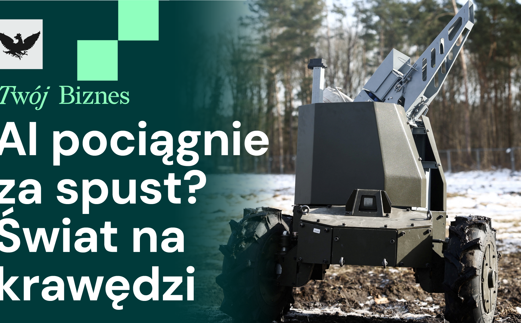 AI na wojnie, koszt ceł Trumpa i globalna wyprzedaż