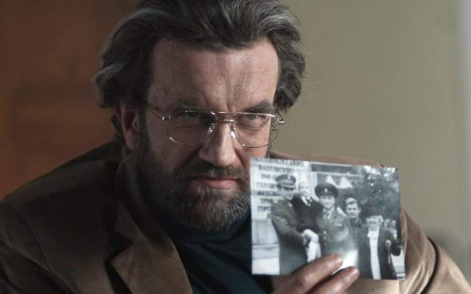 Rozwiązanie zagadki „Fotografa” Waldemara Krzystka tkwi w przeszłości. Na zdjęciu Tomasz Kot (Bauman