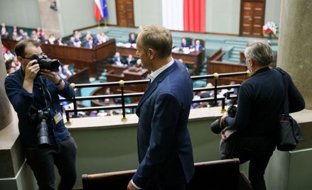 Donald Tusk w Sejmie