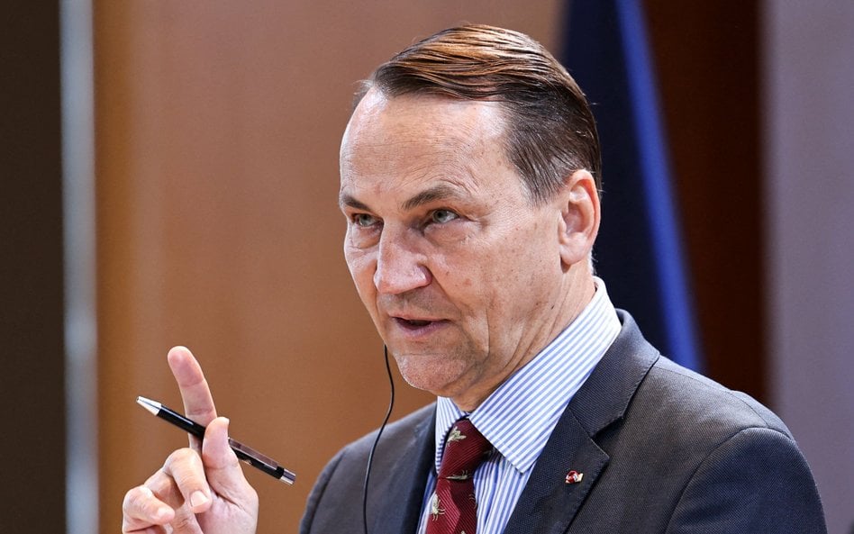 Minister spraw zagranicznych Radosław Sikorski