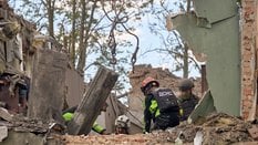Zniszczenia w Charkowie po rosyjskim ataku