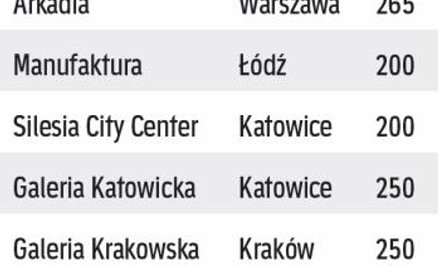 Galerie handlowe to drogie inwestycje