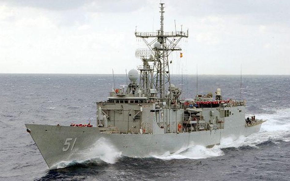 Fregata USS Gary, która ma trafić na Tajwan