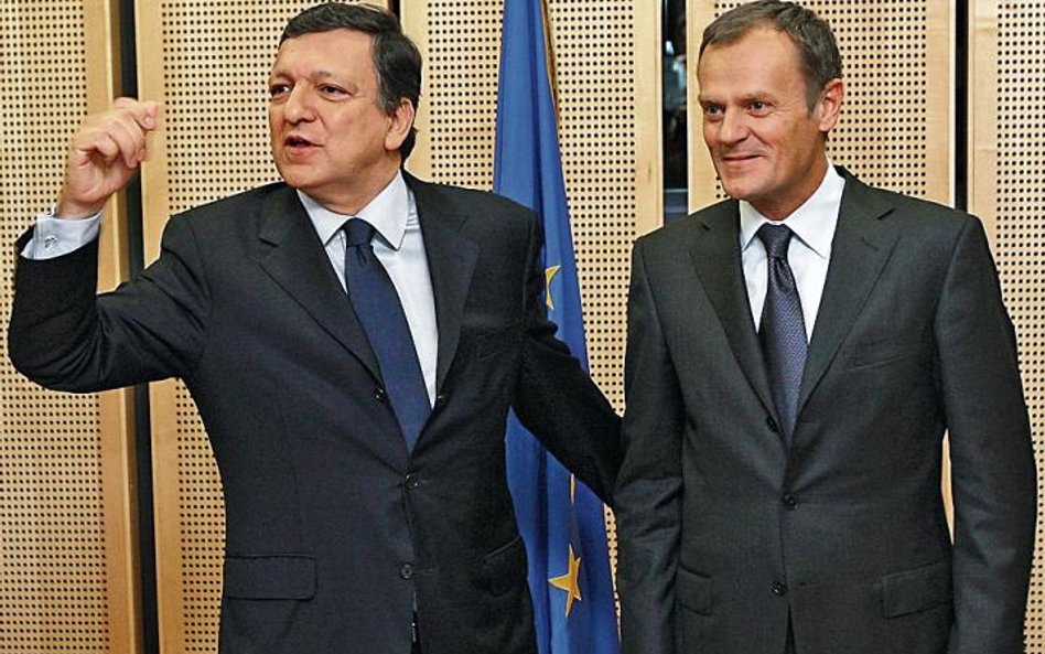 Donald Tusk zjadł wczoraj wieczorem kolację z szefem Komisji Europejskiej Jose Manuelem Barroso