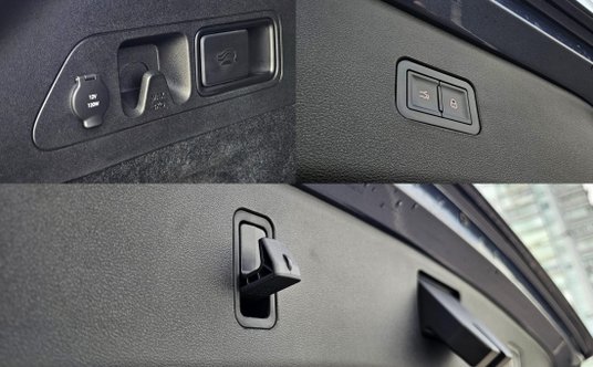 Sporo udogodnień w przestrzeni ładunkowej: gniazdko 12V, haczyki na siatki, hebel do odryglowania ty