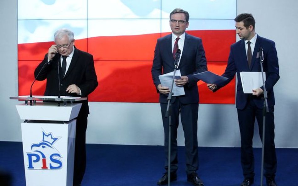 Jarosław Kaczyński, Zbigniew Ziobro, Patryk Jaki