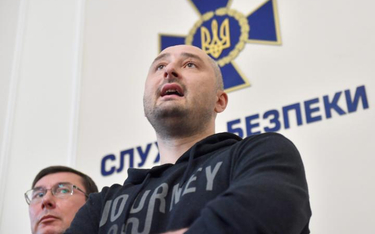 Arkadij Babczenko pojawił się na konferencji prasowej i zszokował kolegów, przekonanych, że nie żyje