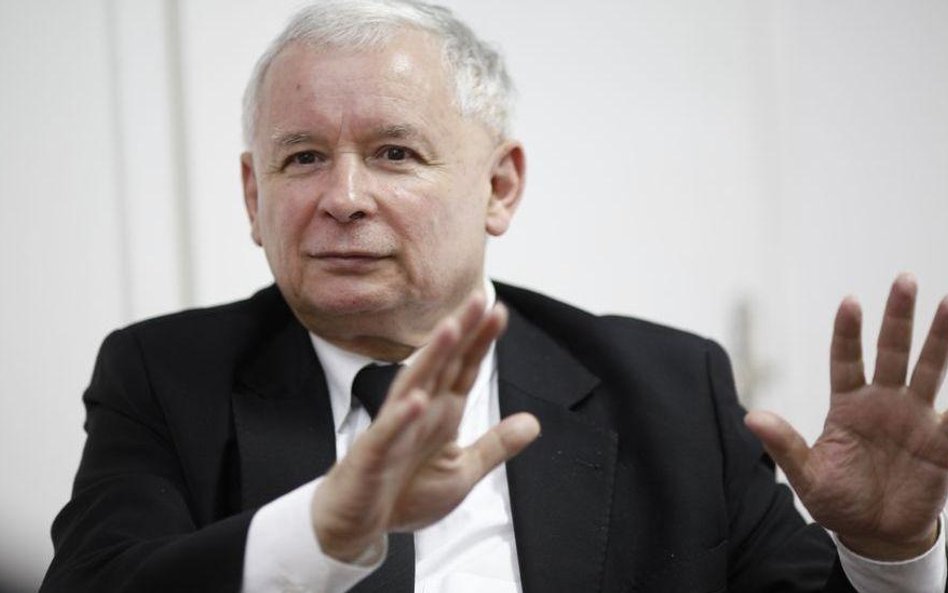 Prezes PiS Jarosław Kaczyński