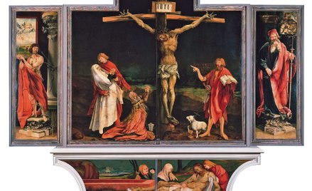„Złożenie do grobu” Matthiasa Grünewalda jest głównym elementem ołtarza stworzonego w latach 1506–15