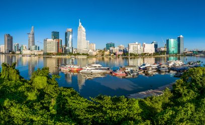 Centrum Ho Chi Minh nie przypomina już kolonialnego Sajgonu
