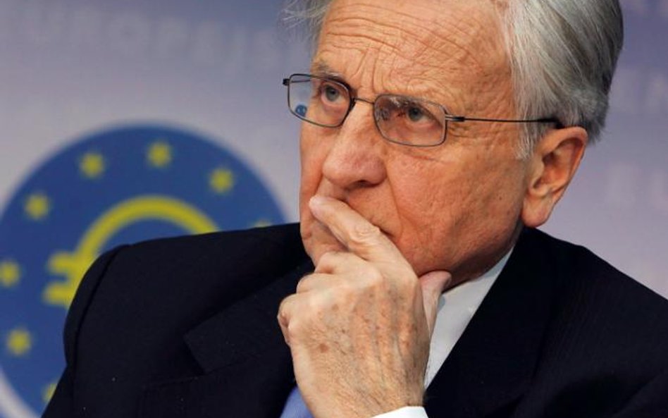 Prezes EBC Jean-Claude Trichet nie przemawiał wczoraj w tak jastrzębim tonie, jakiego oczekiwano. Fo