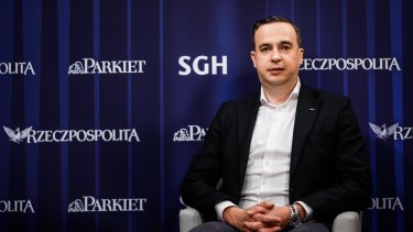 dr Kamil Gemra ze Szkoły Głównej Handlowej w Warszawie