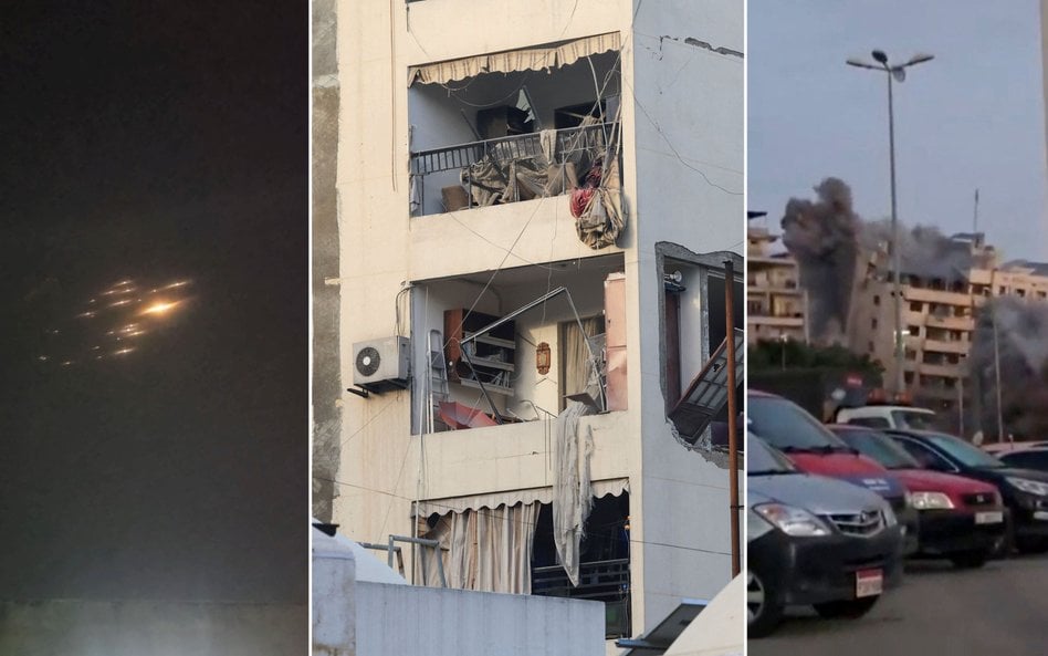 Iran ostrzelał Teheran, a Izrael zbombardował centrum Bejrutu