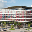 Mogilska 35 Office w Krakowie z wiechą