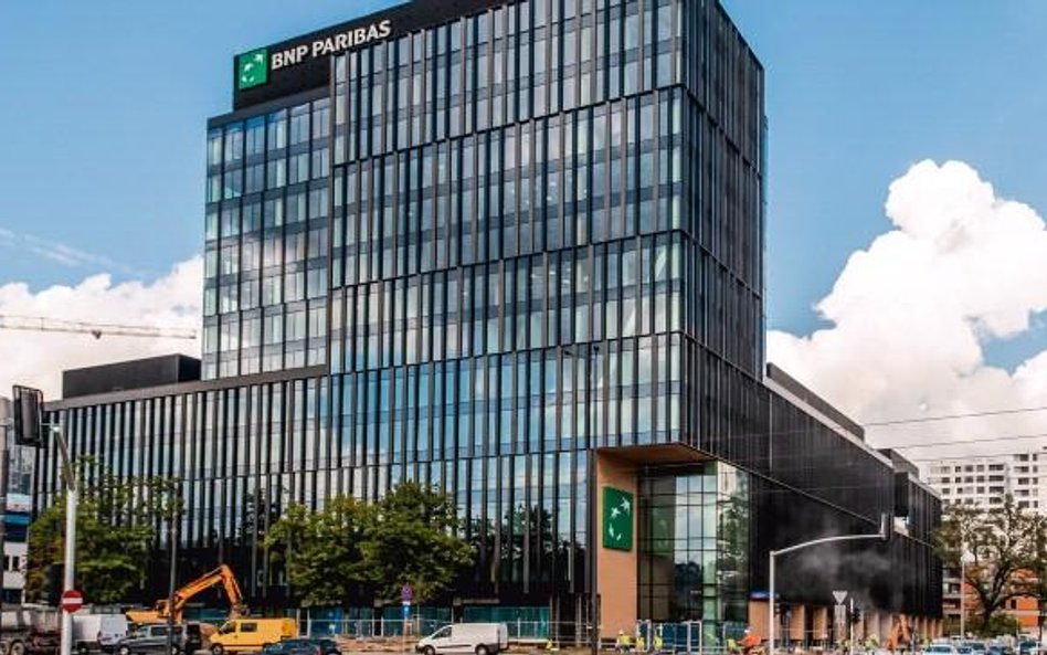 Bank BNP Paribas w nowej siedzibie na stołecznej Woli