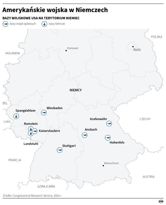 Amerykańskie wojska w Niemczech