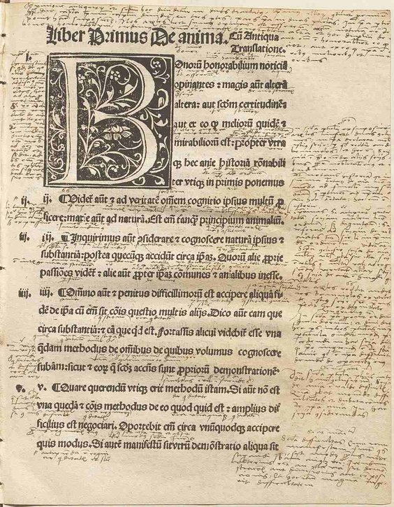 Libri De anima Aristotelis philosophoru[m] peripatetice famimilie principis sub gemina translatio[n]