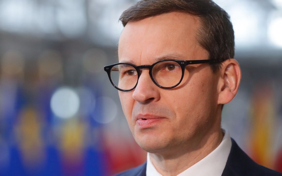 Premier Mateusz Morawiecki w Brukseli