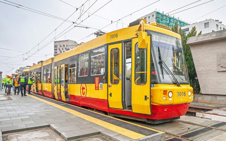 Gotowa do testów kawalkada wszystkich modeli obsługujących linie na ulicy Grójeckiej