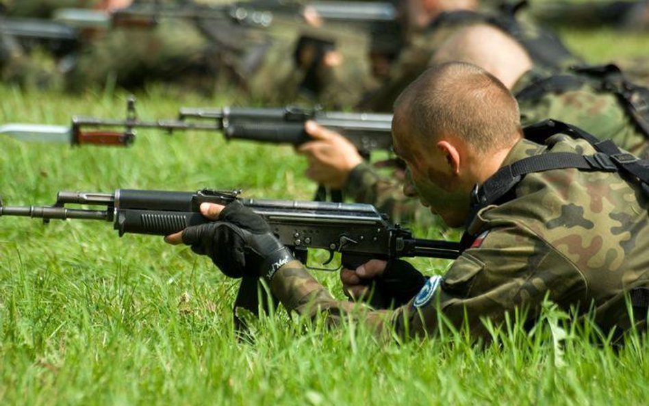 Ćwiczenia krakowskiej 6. Brygady Desantowo - Szturmowej