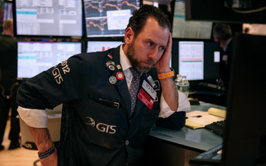 Znów ostre spadki na Wall Street