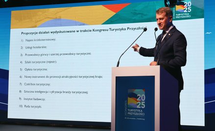 Ireneusz Raś, wiceminister sportu i turystyki przedstawił listę problemów w turystyce, których rozwi