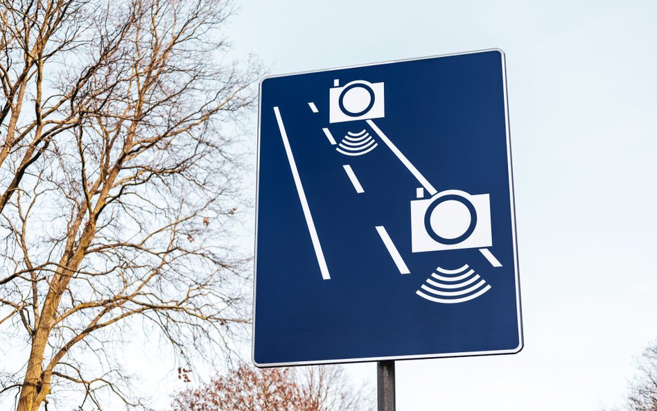 Odcinkowy pomiar prędkości na autostradzie A4