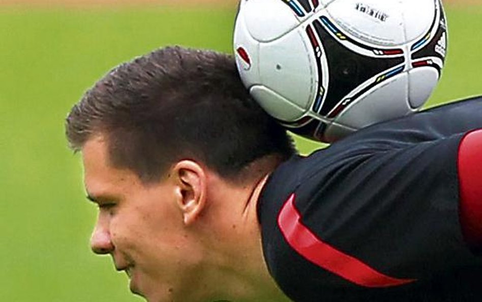 Wojciech Szczęsny lubi trening i żarty
