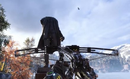 Lenin zniszczony- screen z gry "Metro: Exodus"