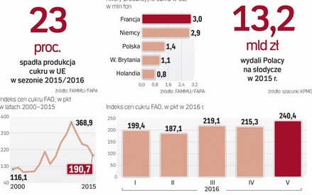 Nasz kraj jest w unijnej czołówce producentów cukru