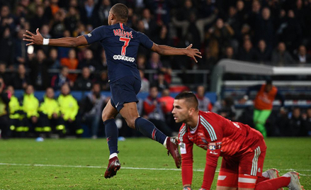 Ligue 1: Mbappe czaruje - cztery gole w 13 minut