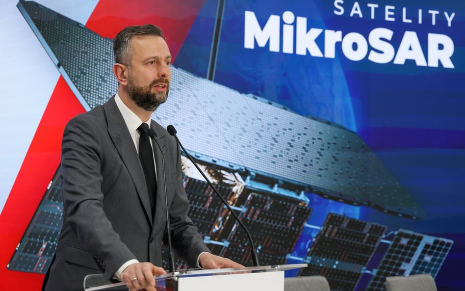 Wicepremier, minister obrony narodowej Władysław Kosiniak-Kamysz podczas konferencji prasowej w Wojs