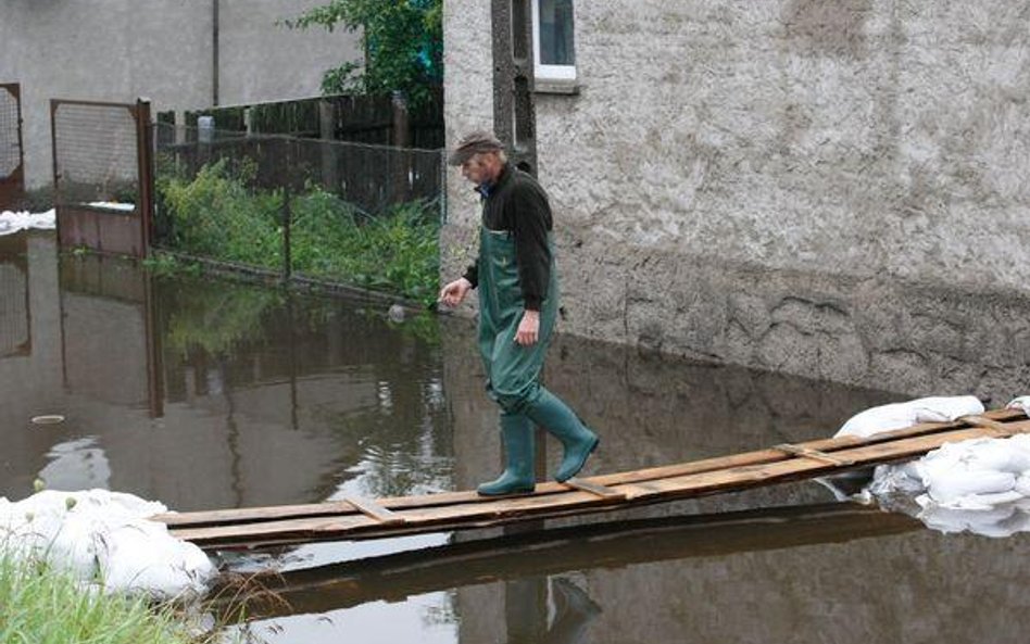 Nie dla każdego pomoc po ulewie