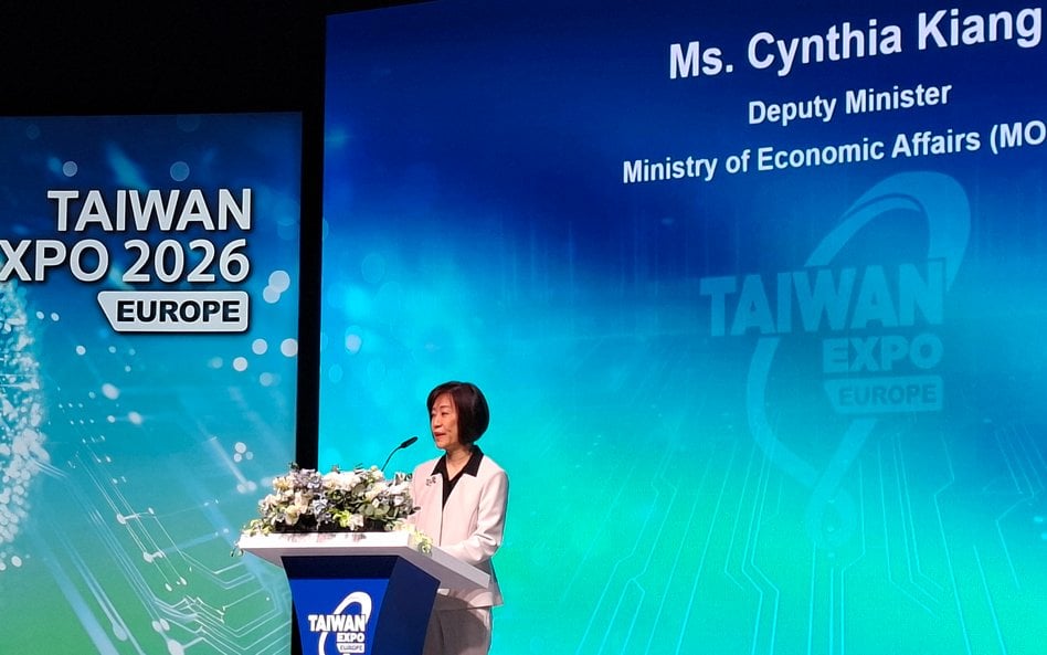 Cynthia Kiang, wiceminister spraw gospodarczych Tajwanu, na Taiwan Expo 2026 w Warszawie