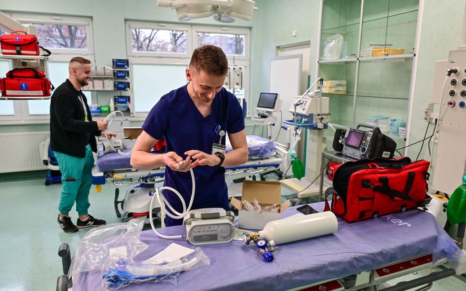 Wnętrza oddanego do użytku po trwającym od kwietnia 2025 roku remoncie Szpitalnego Oddziału Ratunkow