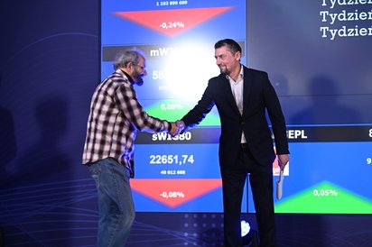 Rozdanie nagród Parkiet Challenge 2023, I miejsca w rankingach tygodniowych